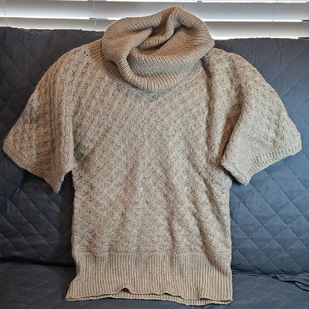 Old Navy Women's Cowl Neck Sweater in Tan
